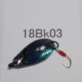 川魚貝貼りスプーン１．８ｇ　18Bk03　ブラック