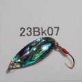川魚貝貼りスプーン2.3ｇ　No.23Bk07 ブラック