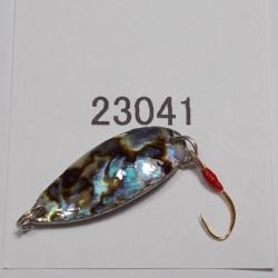 画像1: 川魚貝貼りスプーン2.3ｇ　No.23041　メキシコアワビ