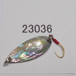 画像1: 川魚貝貼りスプーン2.3ｇ　No.23036　日本アワビ