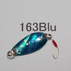 画像1: 川魚貝貼りスプーン1ｇ　No.163 ブルー