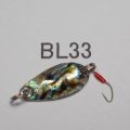 川魚貝貼りスプーン1ｇ・バーブレス　No.33 メキシコアワビ