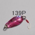 川魚貝貼りスプーン1ｇ　No.139　ピンク