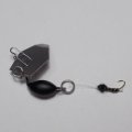 川魚マイクロ・チャター・フライ 1.5g（艶消し黒）
