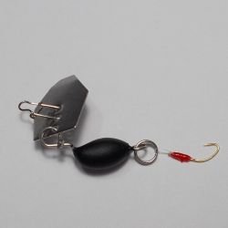 画像1: 川魚マイクロ・チャター 2.0g（艶消し黒）