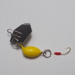 画像1: 川魚マイクロ・チャター 2.0g（黄）