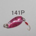 川魚貝貼りスプーン1ｇ　No.141　ピンク
