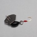 川魚マイクロ・チャター 2.0g（艶消し黒）