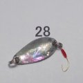 川魚貝貼りスプーン1ｇ　No.28　日本アワビ