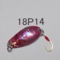 川魚貝貼りスプーン１．８ｇ　18P14　ピンク