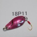 川魚貝貼りスプーン１．８ｇ　18P11　ピンク