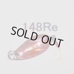 画像: 川魚貝貼りスプーン1ｇ　No.148 レッド