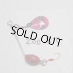 画像: 川魚マイクロ・スピナーベイト・貝貼りSP 2.8g R10