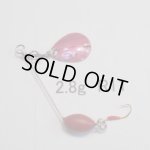 画像: 川魚マイクロ・スピナーベイト・貝貼りSP 2.8g R11