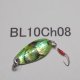 画像: 川魚貝貼りスプーン1ｇ・バーブレス　10Ch08 チャート