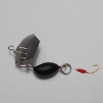 画像: 川魚マイクロ・チャター 2.0g（艶消し黒）