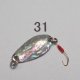 画像: 川魚貝貼りスプーン1ｇ　No.31　日本アワビ