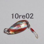 画像: 川魚貝貼りスプーン1ｇ　No.10re02 レッド