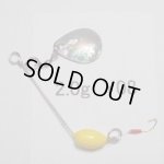 画像: 川魚マイクロ・スピナーベイト・貝貼りSP  2.0g Y08