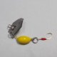 画像: 川魚マイクロ・チャター 2.0g（黄）