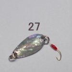 画像: 川魚貝貼りスプーン1ｇ　No.27　日本アワビ