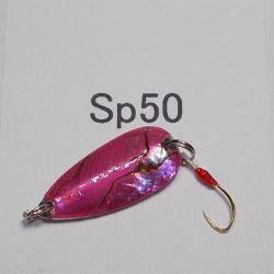 画像1: 川魚貝貼りスプーン１．６ｇ　Sp50　ピンク