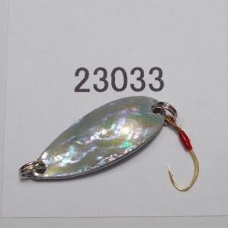 画像1: 川魚貝貼りスプーン2.3ｇ　No.23033　日本アワビ