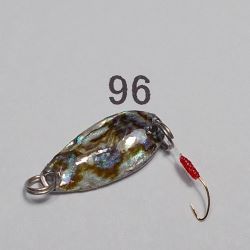 画像1: 川魚貝貼りスプーン1ｇ　No.96　メキシコアワビ